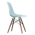 Cadeira Eames em Plástico DSW / Base dark maple